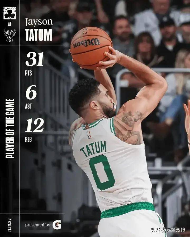 关于塔图姆在雄鹿比赛中锐不可当，夺冠引发热议！全场沸腾不已的信息